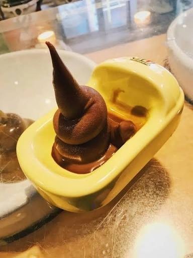 What would you do if your date took you to a poop restaurant?