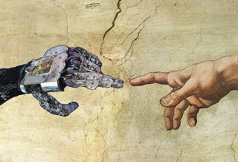 Where does religion exist in a world in which we are increasingly trying to replace mankind with AI and machines?
