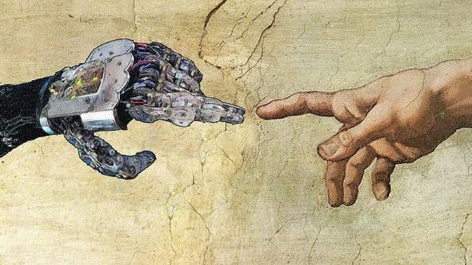 Where does religion exist in a world in which we are increasingly trying to replace mankind with AI and machines?