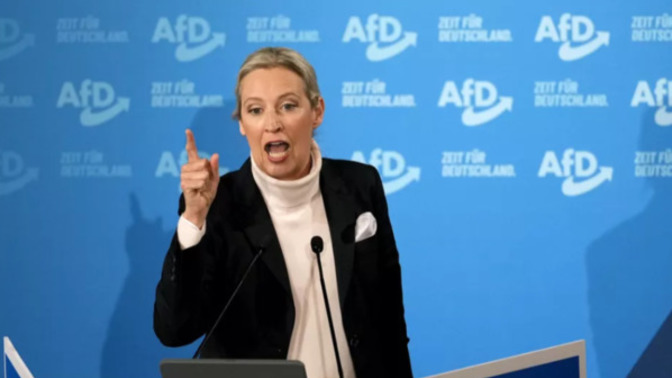 Why would a US Vice President turn down meeting the German Chancellor to meet with the leader of a party that openly dances with Neo-Nazi sentiments?