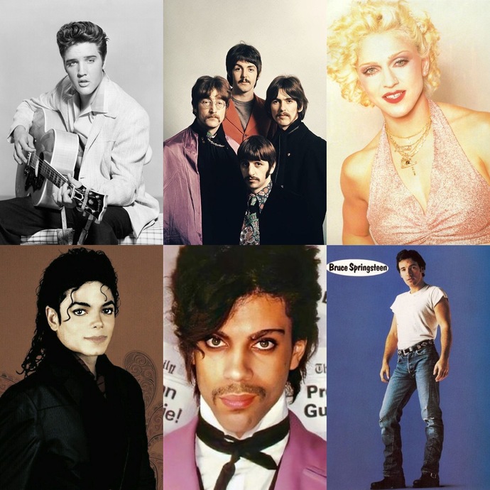 What current singers are in the same league as Elvis, the Beatles, Madonna, Michael Jackson, Prince, & Bruce Springsteen? Are there any?