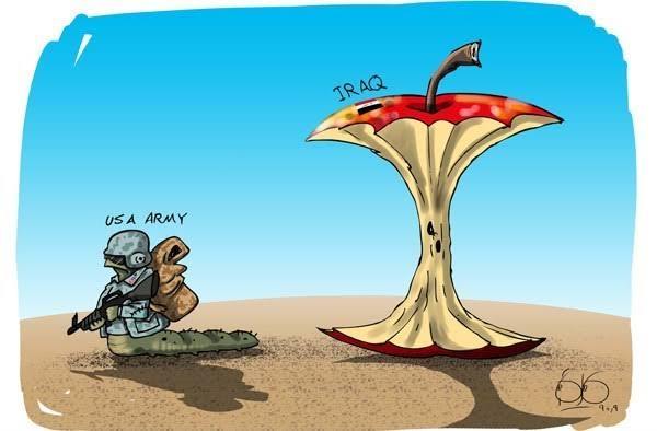What do you think about the You-Know-Who invasion of Iraq with completely false pretexts and the genocide of 3 million people?