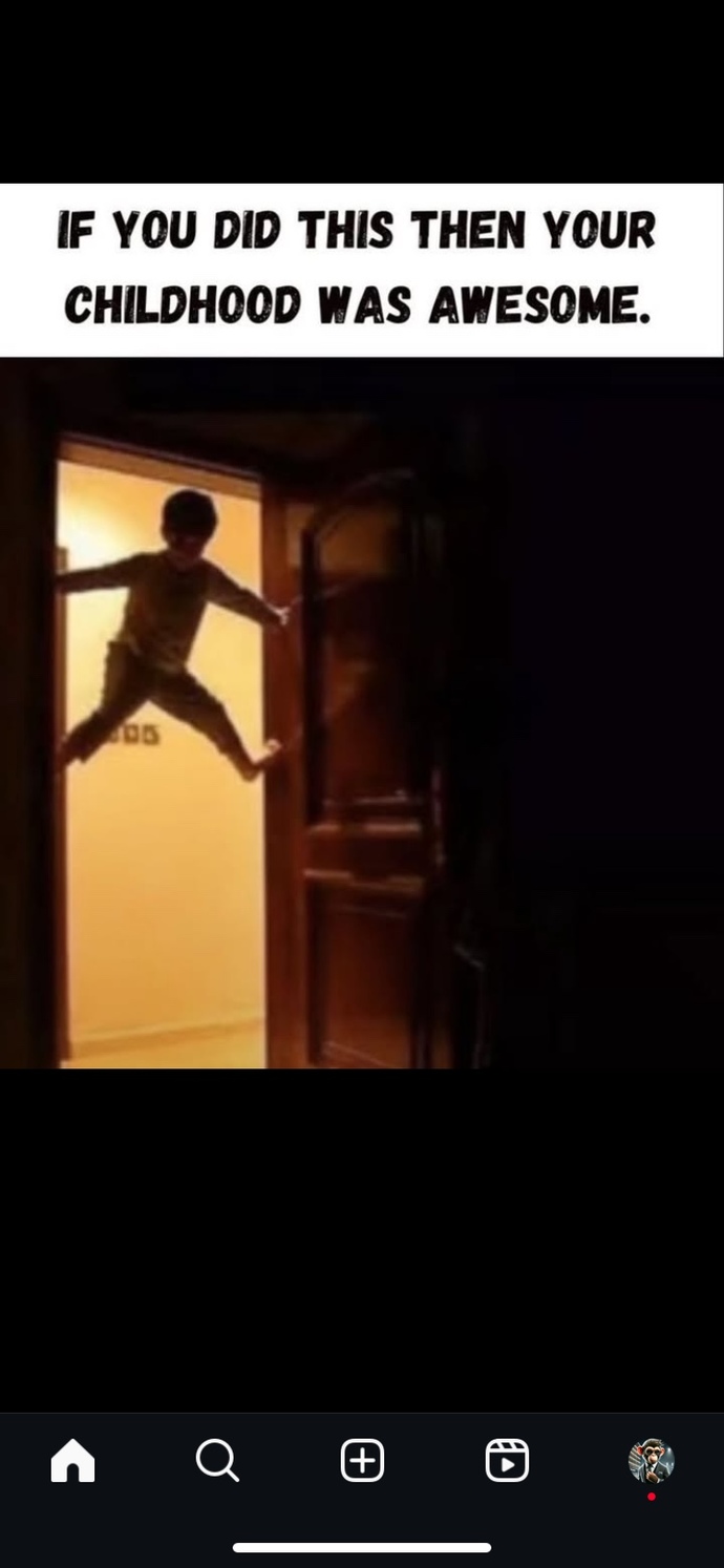 Did you ever do this as a kid?