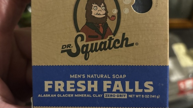 Which Dr Squatch bar for your shower?