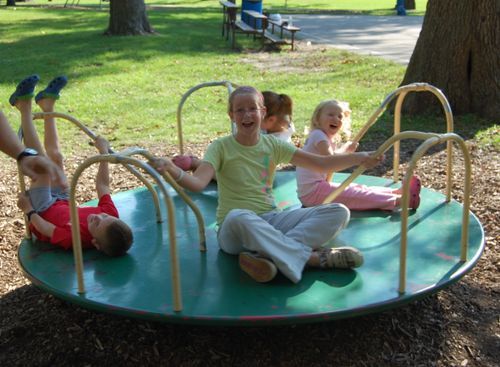 What playground equipment thingy did you play with the most?