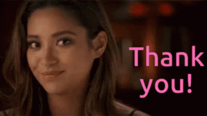 Have you ever been rewarded by or thanked GAG?
