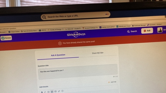 Still getting absurd errors from the GAG website here’s a picture. Why is nothing being done?