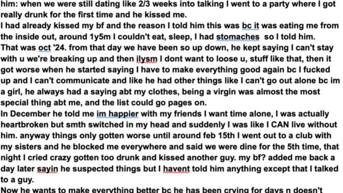 Is there even a chance to ever be normally, happily together forever? pls help?