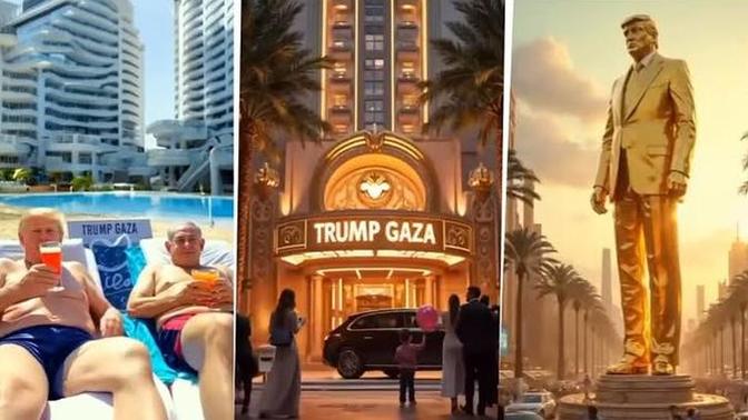 Are you impressed with how Gaza could look like after Trump takes over?