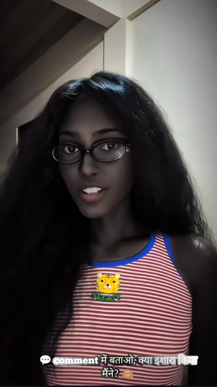 Does this black girls appearance confuse anybody else?