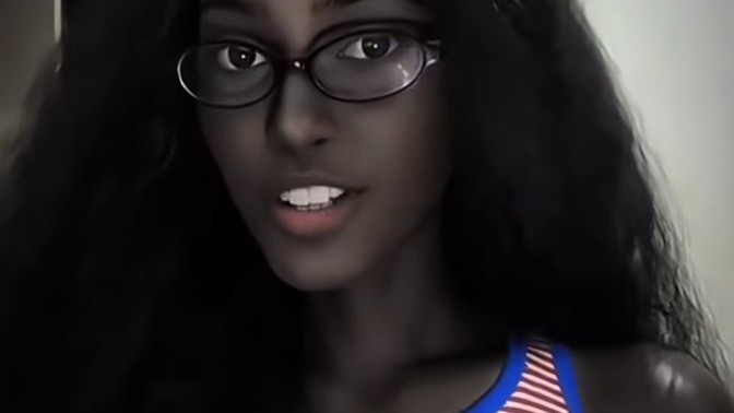 Does this black girl's appearance confuse anybody else?