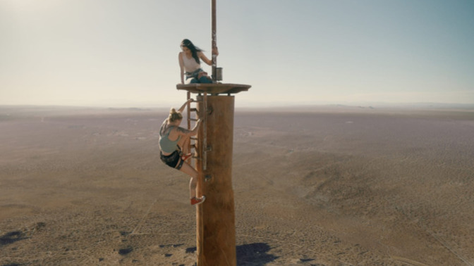 The film 'Fall' (2022). What would you do if you found yourself in their situation?