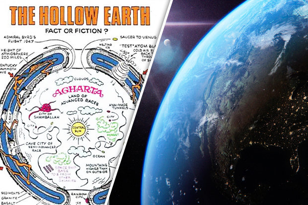 Have you ever heard of the flat earth theory?