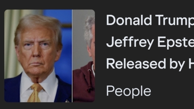 So will Trumpers believe their own leader is a pedo with Epstein?