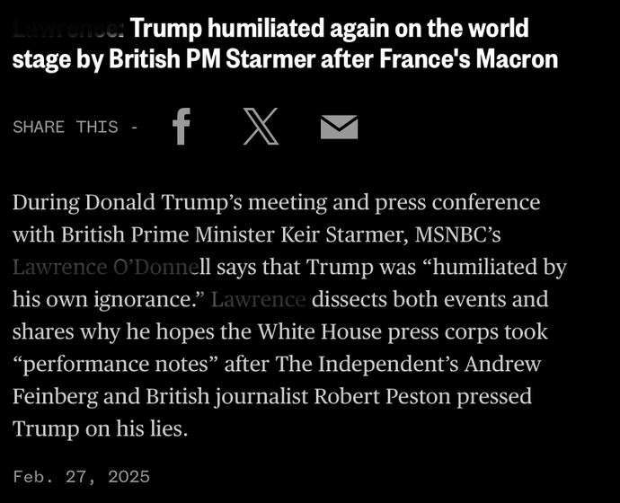 Does trump never learn?
