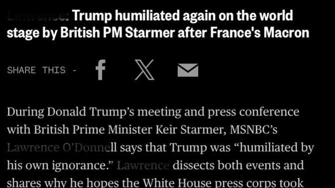 Does trump never learn?