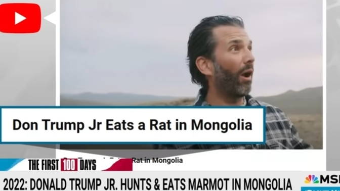 Trump Jr may have bubonic plague?