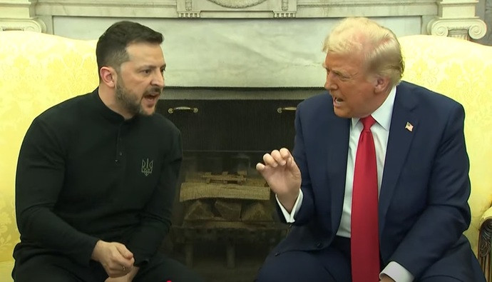 Did you guys see the massive shouting match that broke out between Trump and Zelesnky? What did you think of it?