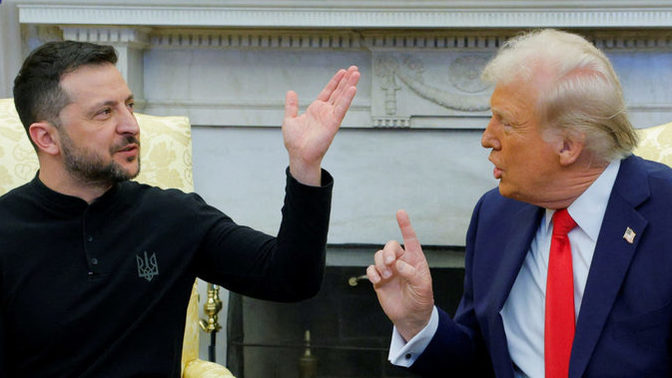 What are your thoughts on the White House argument between Trump and Zelenskiyy?
