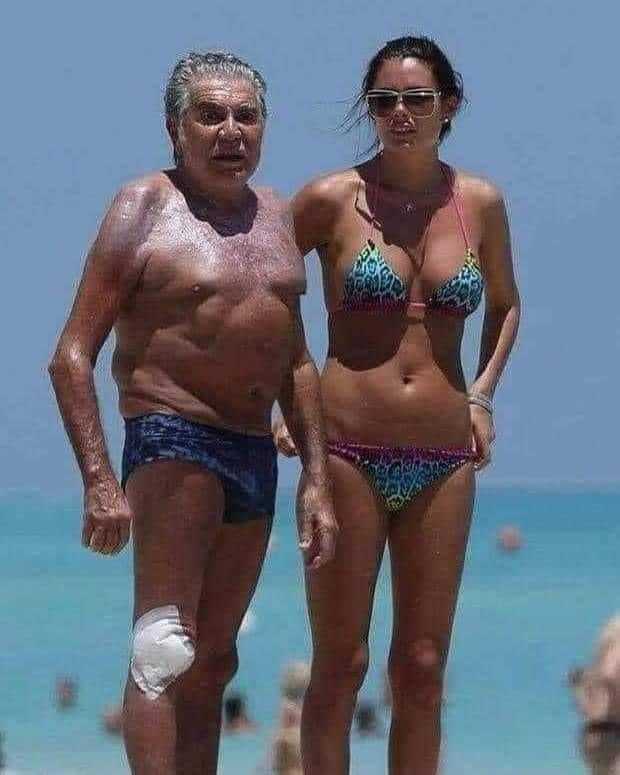 If personality is more important than looks, money, status etc. why is personality never the first thing brought up in large age gap relationships?