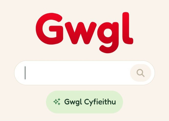 Why has Google got a Chinese dragon for St Davids Day?