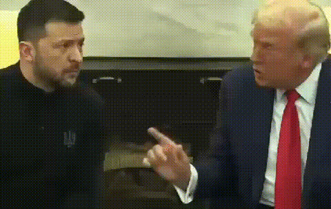 Whats your opinion about president Trump treating the president of Ukraine like a grounded kid?