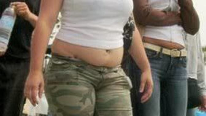 Why are girls so comfortable showing their gut off?