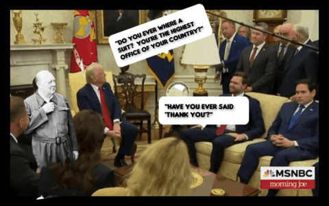 Would Trump have talked that way to Putin?