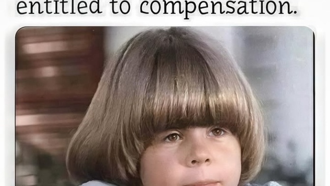 Did your parents make you sport this haircut as a child?