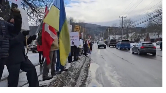 What does it feel like to be protested out of your vacation spot?