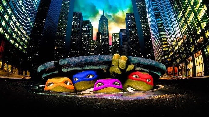 If you found out four anthropomorphic turtles were just hanging out in your sewers what would you think or do?