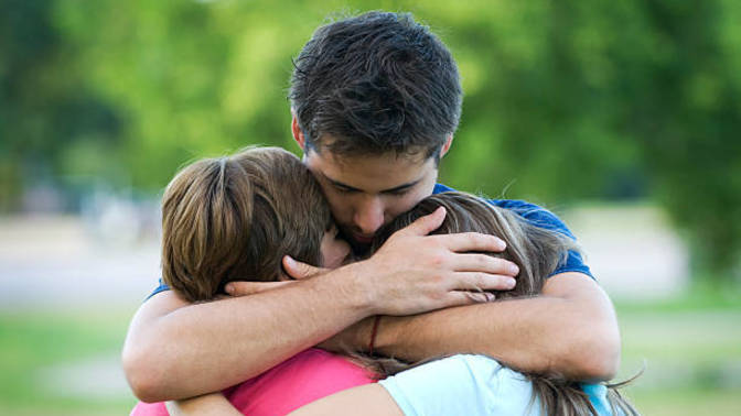 Have you ever reconciled with a family member after a long time of not talking a lot?
