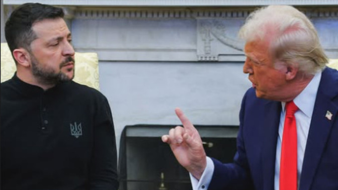Here is what I would say to Zelenskyy. How can he possibly think he has a chance of disrespecting America and getting away with it?
