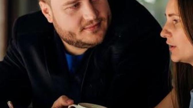 When you two are in a room filled with other people, how often do you catch him staring at you?