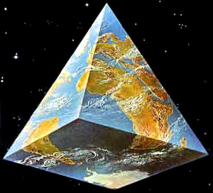 What SHAPE is the EARTH?