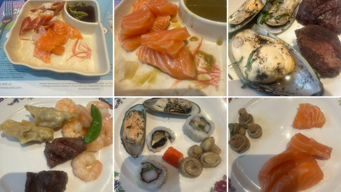 Does this buffet look appetizing?