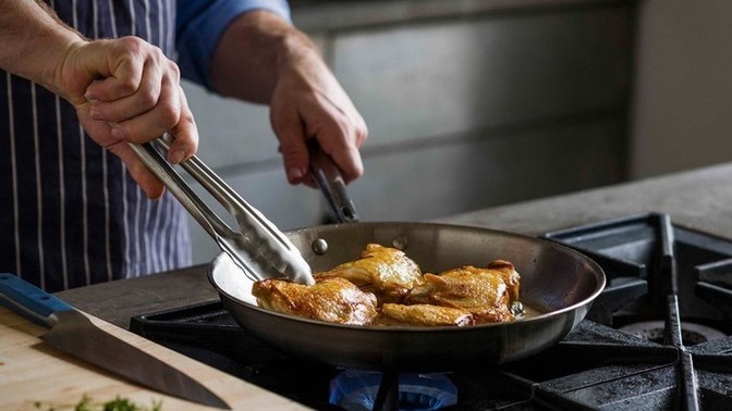 The first time you cooked, did it turn out well or badly and what did you prepare?