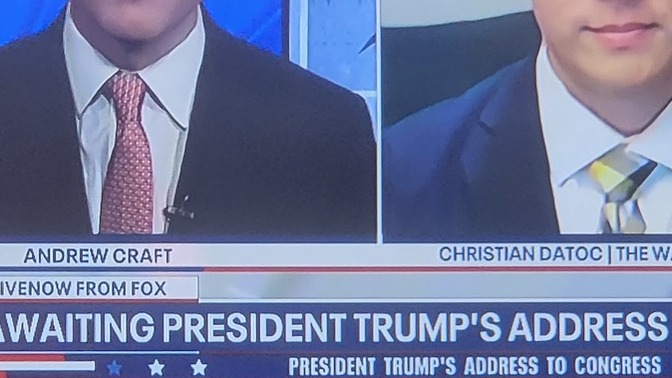 Will you be watching Trump's speech to congress here shortly?
