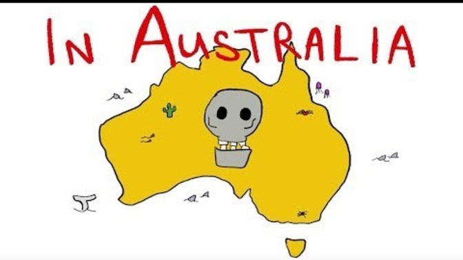 Do you think Australia's wildlife is frightening?