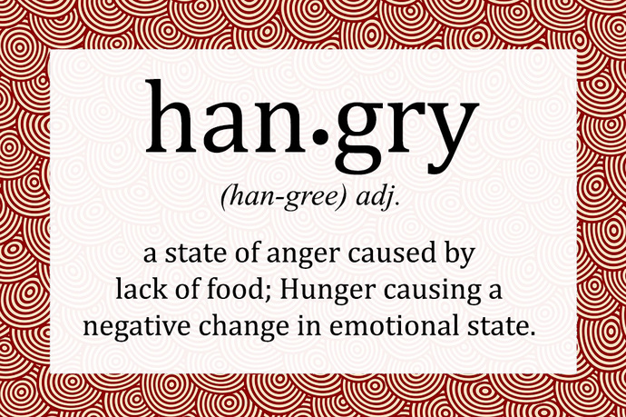 Do you ever get Hangry?