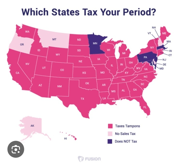 What is the total annual cost of feminine hygiene products?
