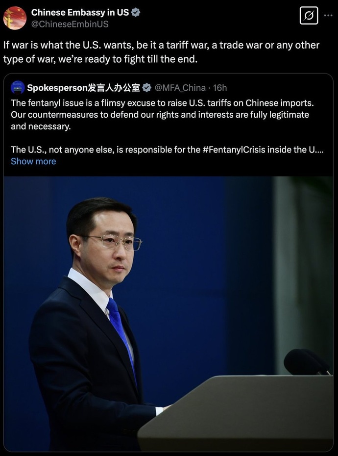 Again... I love the hypocrisy of worrying about WW3 with Ukraine... eh?