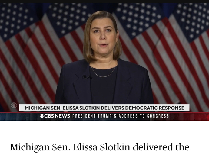 What do you think of Sen. Elissa Slotkin?
