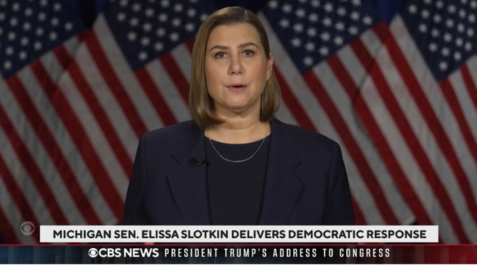 What do you think of Sen. Elissa Slotkin?