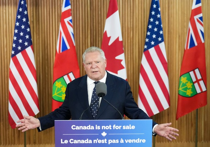 Ontario Premier Doug Ford