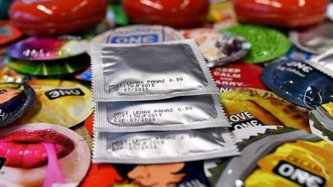 My boyfriend keeps condoms but we don't use & he verbally abusive when I find one & ask him? is he definitely cheating? is any chance he not lying?
