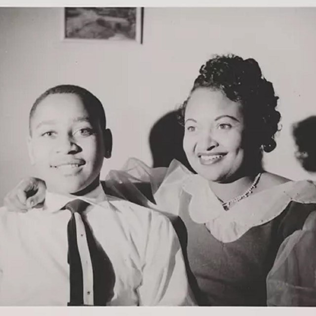 Emmett and his mother