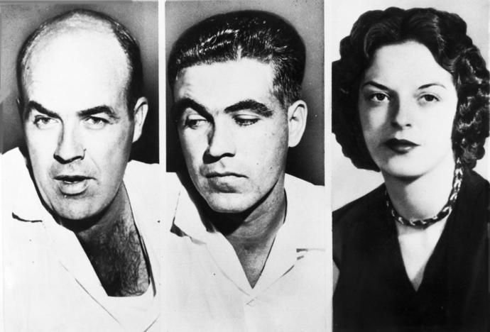 The killers of Emmett and the lady who accused of Emmett of making of advances at her