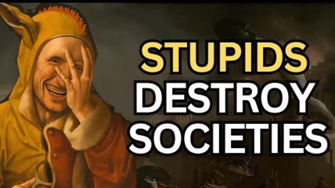 Is stupidity a greater threat than evil?