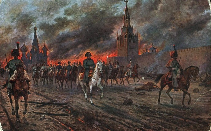 Where does the myth that it was Russia alone that defeated Napoleon come from?